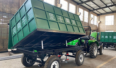 Champion Brand QLN1804 Green Tractor sera livré aux clients en Ouzbékistan