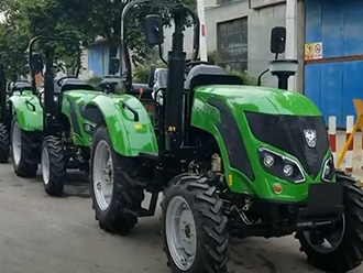 Tracteur agricole de la série QLN65hp expédié au client